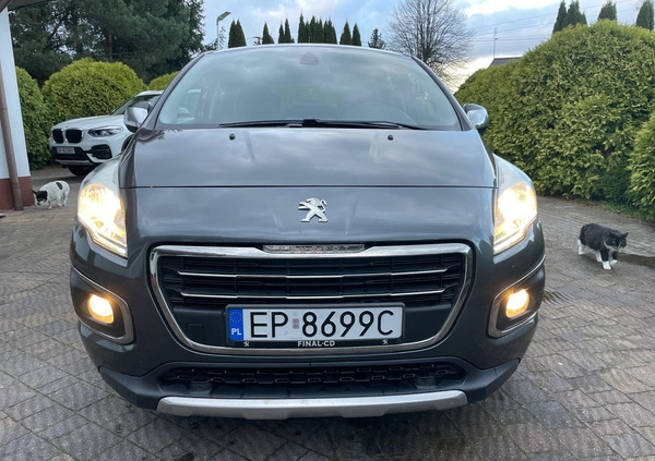 Peugeot 3008 cena 43500 przebieg: 106000, rok produkcji 2016 z Miechów małe 781